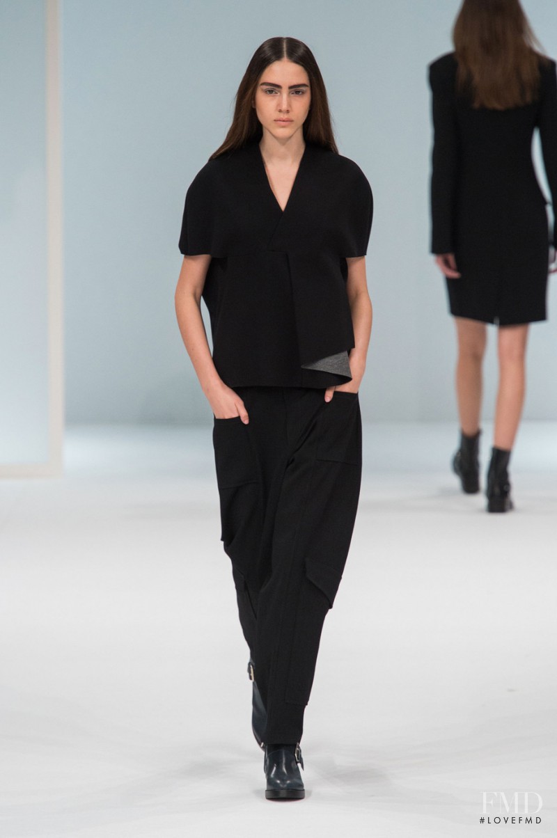 Tako Natsvlishvili featured in  the Hussein Chalayan fashion show for Autumn/Winter 2015