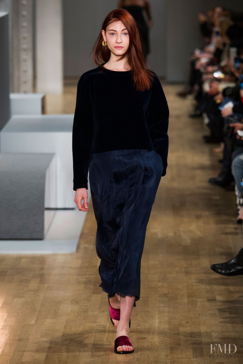 Lera Tribel featured in  the Tibi fashion show for Autumn/Winter 2015