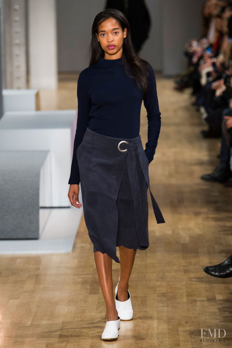 Marihenny Rivera Pasible featured in  the Tibi fashion show for Autumn/Winter 2015