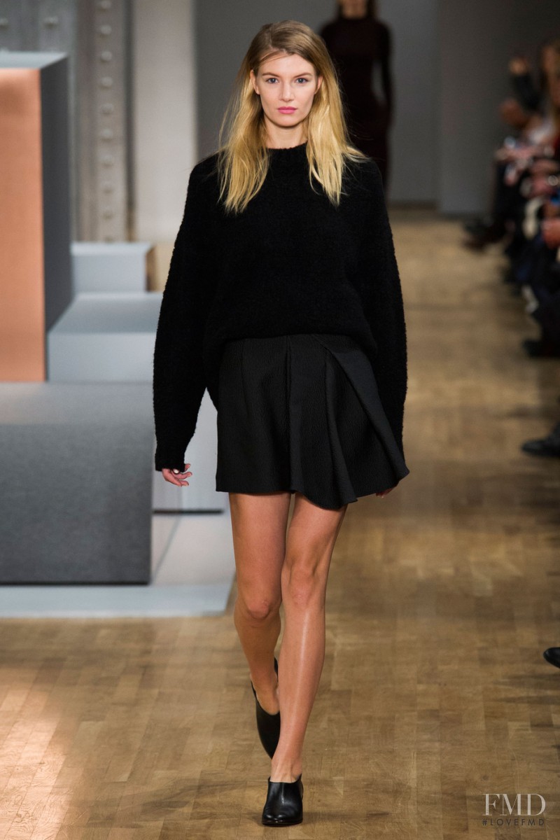Anne-Sofie List featured in  the Tibi fashion show for Autumn/Winter 2015