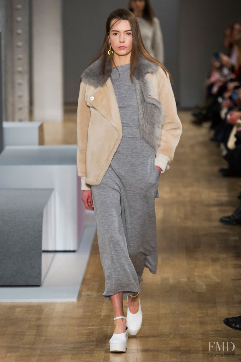Taya Ermoshkina featured in  the Tibi fashion show for Autumn/Winter 2015