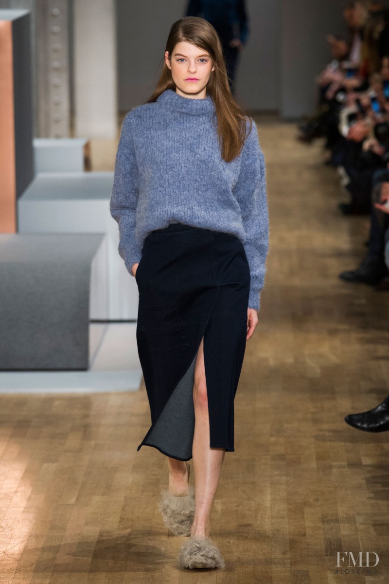 Kia Low featured in  the Tibi fashion show for Autumn/Winter 2015