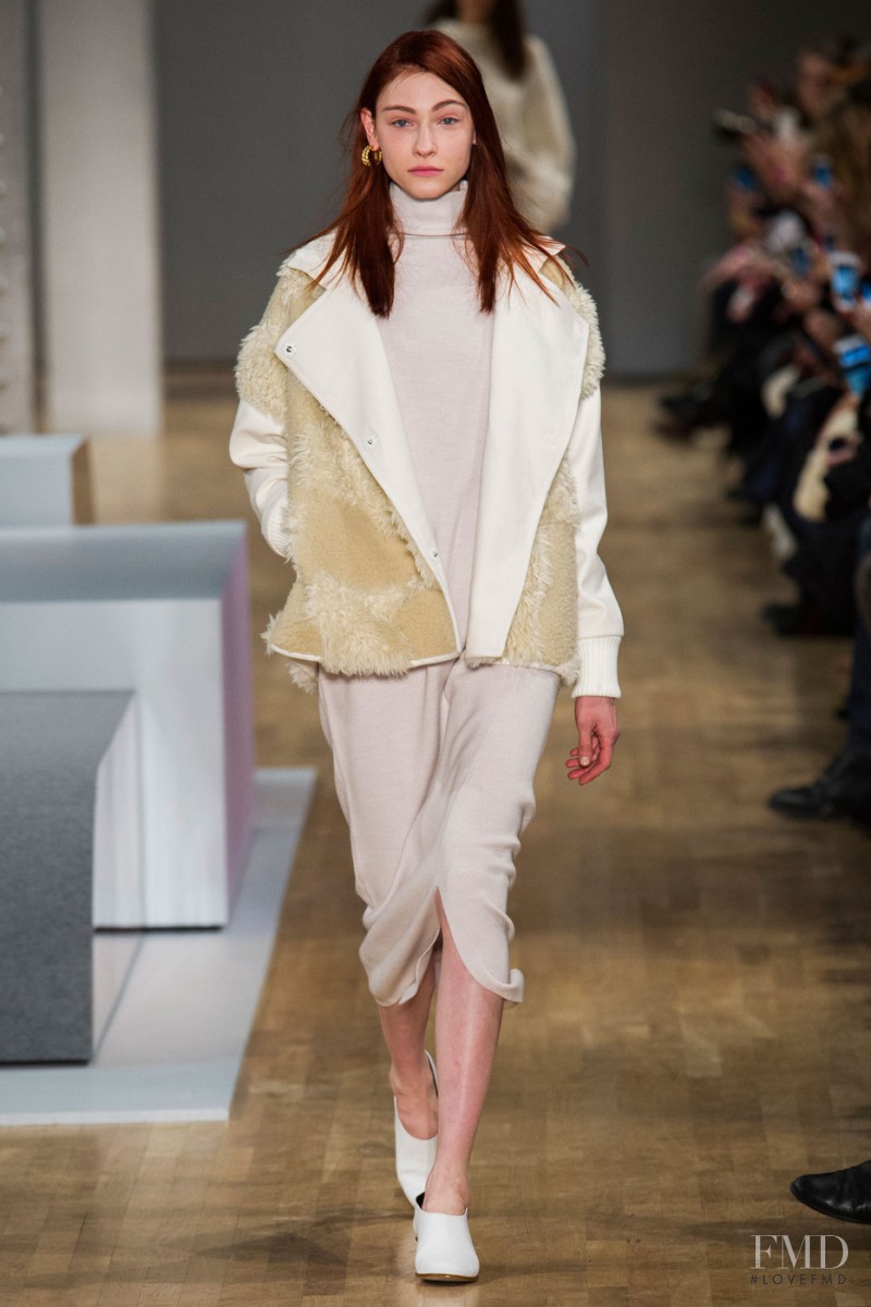 Lera Tribel featured in  the Tibi fashion show for Autumn/Winter 2015