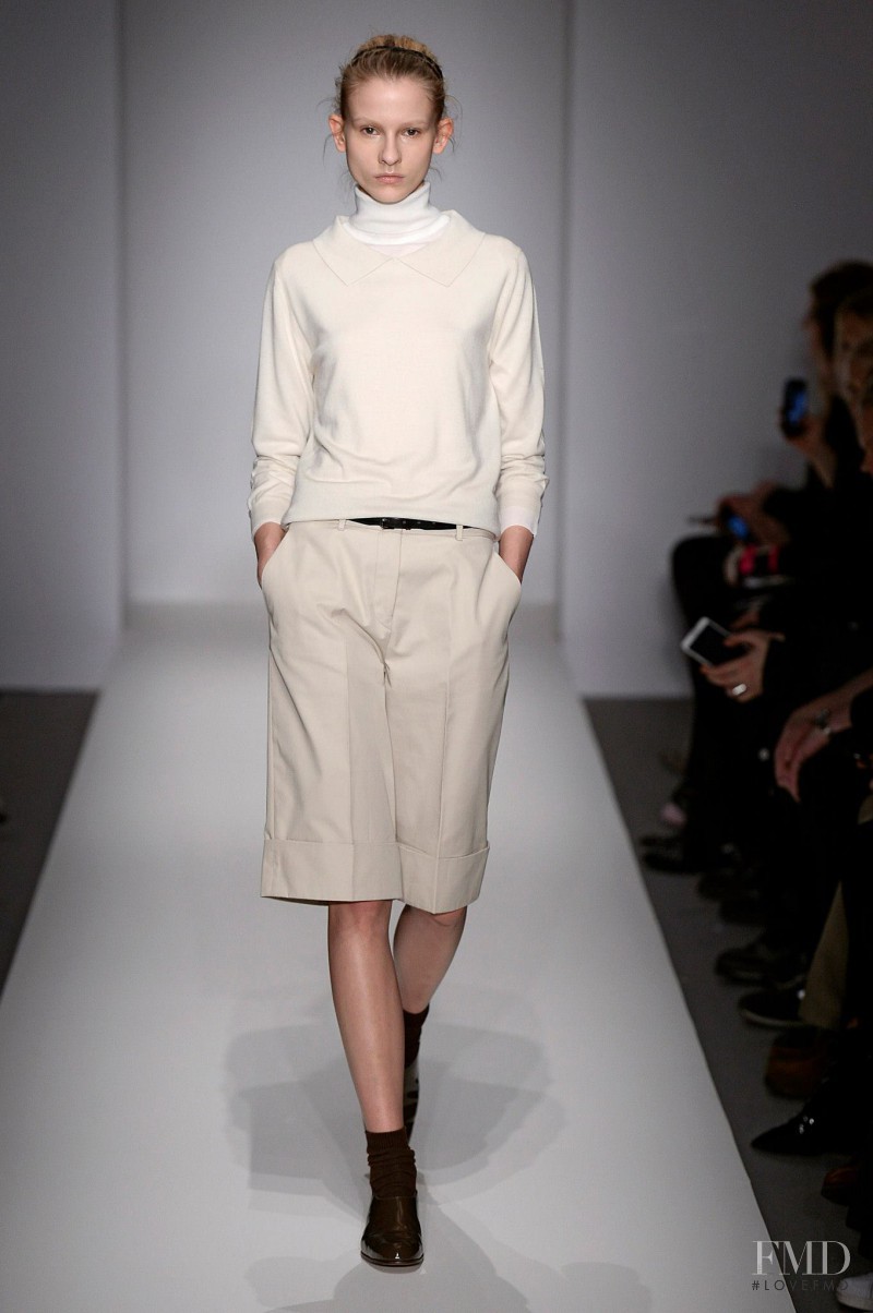 Ola Munik featured in  the Margaret Howell fashion show for Autumn/Winter 2015