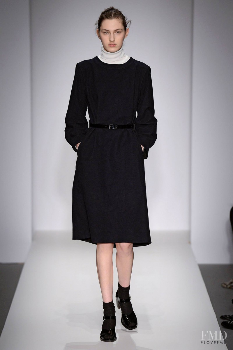 Zoe Huxford featured in  the Margaret Howell fashion show for Autumn/Winter 2015