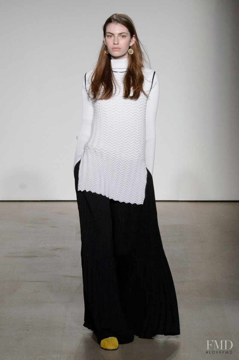 Simona Kirchnerova featured in  the Barbara Casasola fashion show for Autumn/Winter 2015