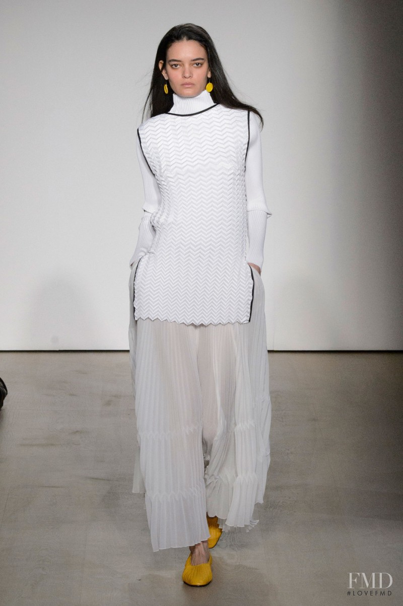 Wanessa Milhomem featured in  the Barbara Casasola fashion show for Autumn/Winter 2015