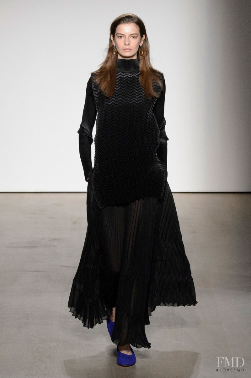 Dasha Denisenko featured in  the Barbara Casasola fashion show for Autumn/Winter 2015