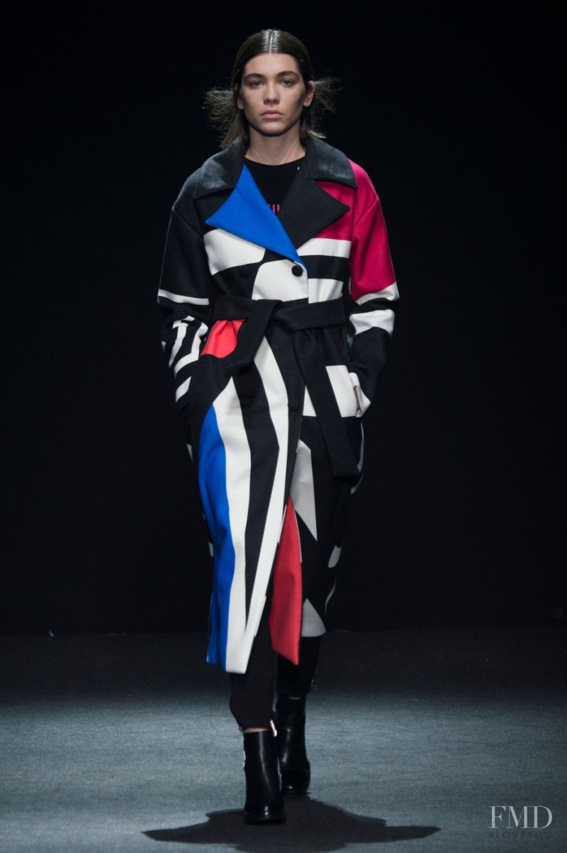 Steffy Argelich featured in  the byblos fashion show for Autumn/Winter 2015