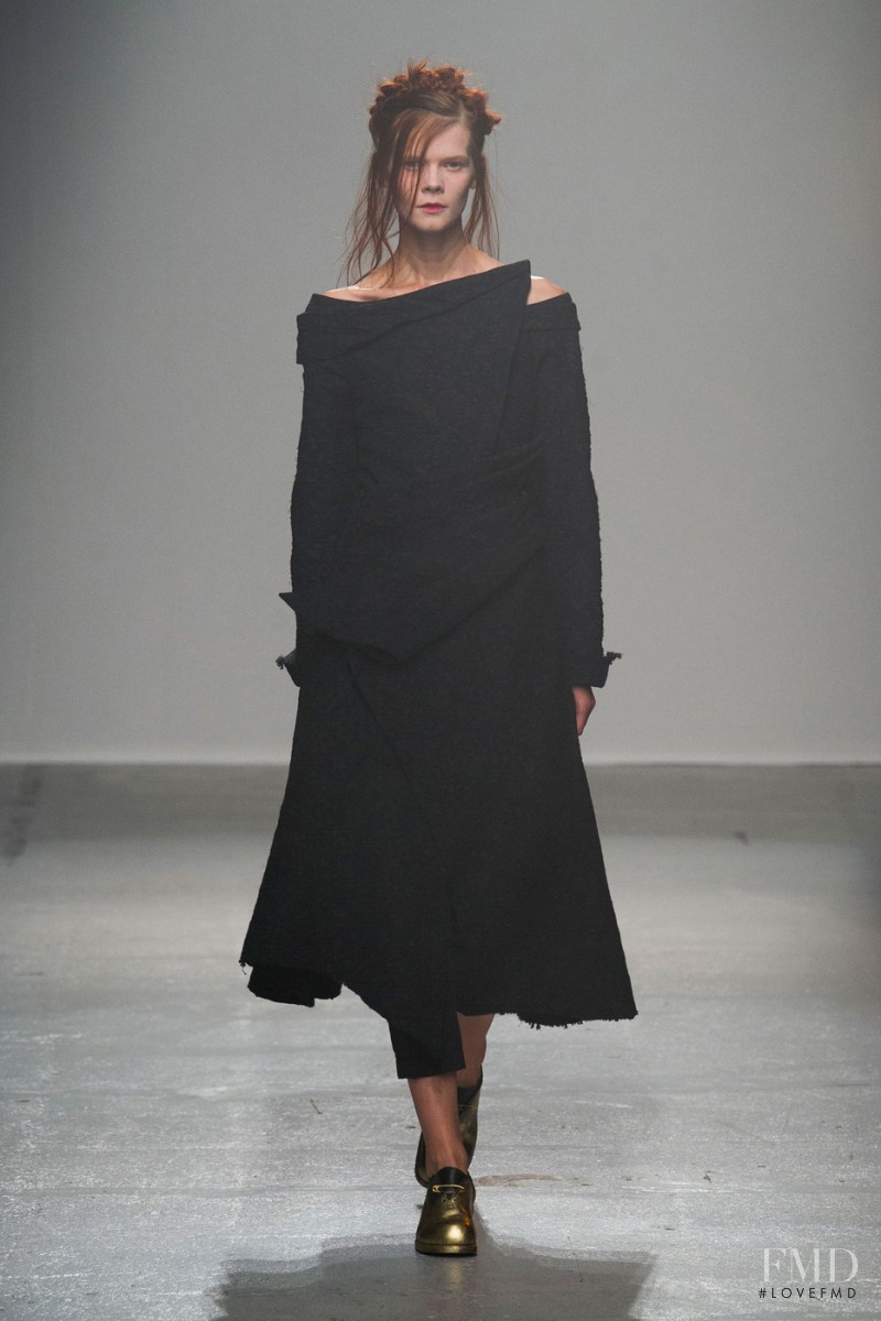 Irina Kravchenko featured in  the Aganovich fashion show for Spring/Summer 2015