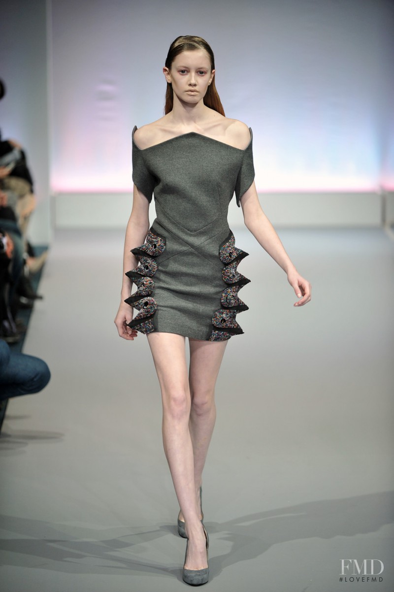 David Koma fashion show for Autumn/Winter 2010