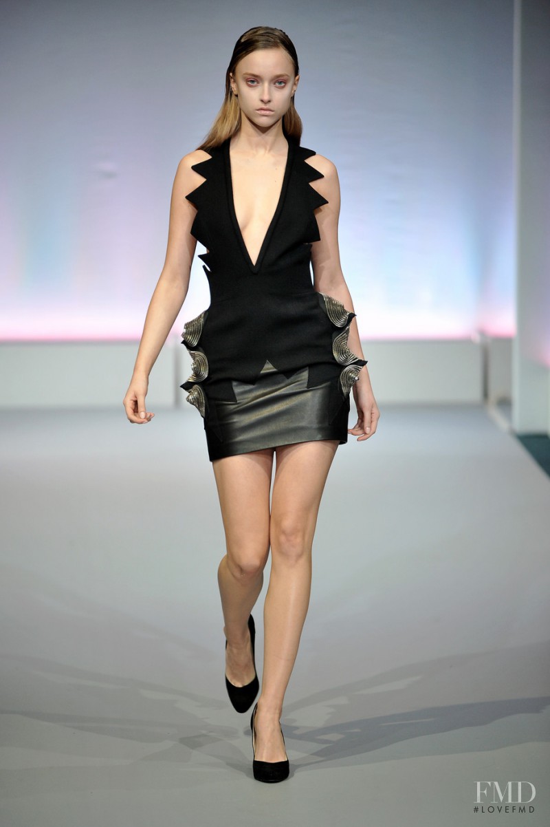 David Koma fashion show for Autumn/Winter 2010