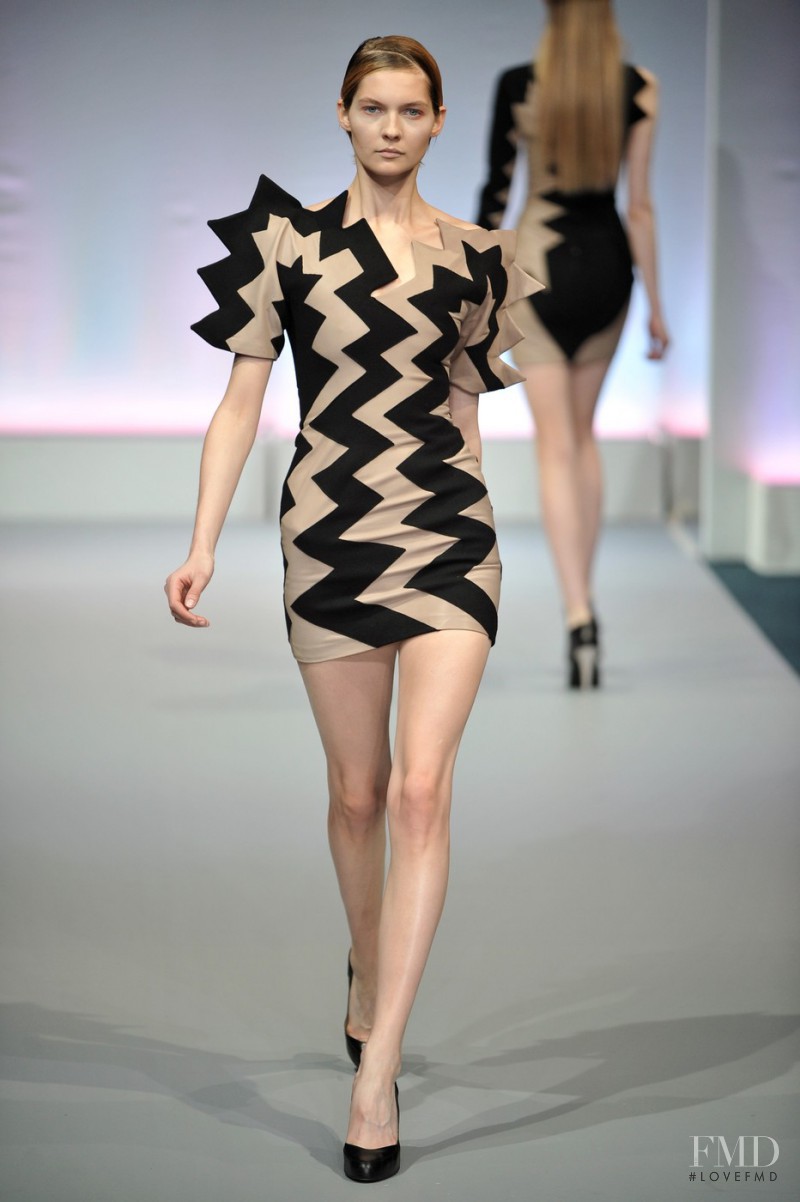 David Koma fashion show for Autumn/Winter 2010