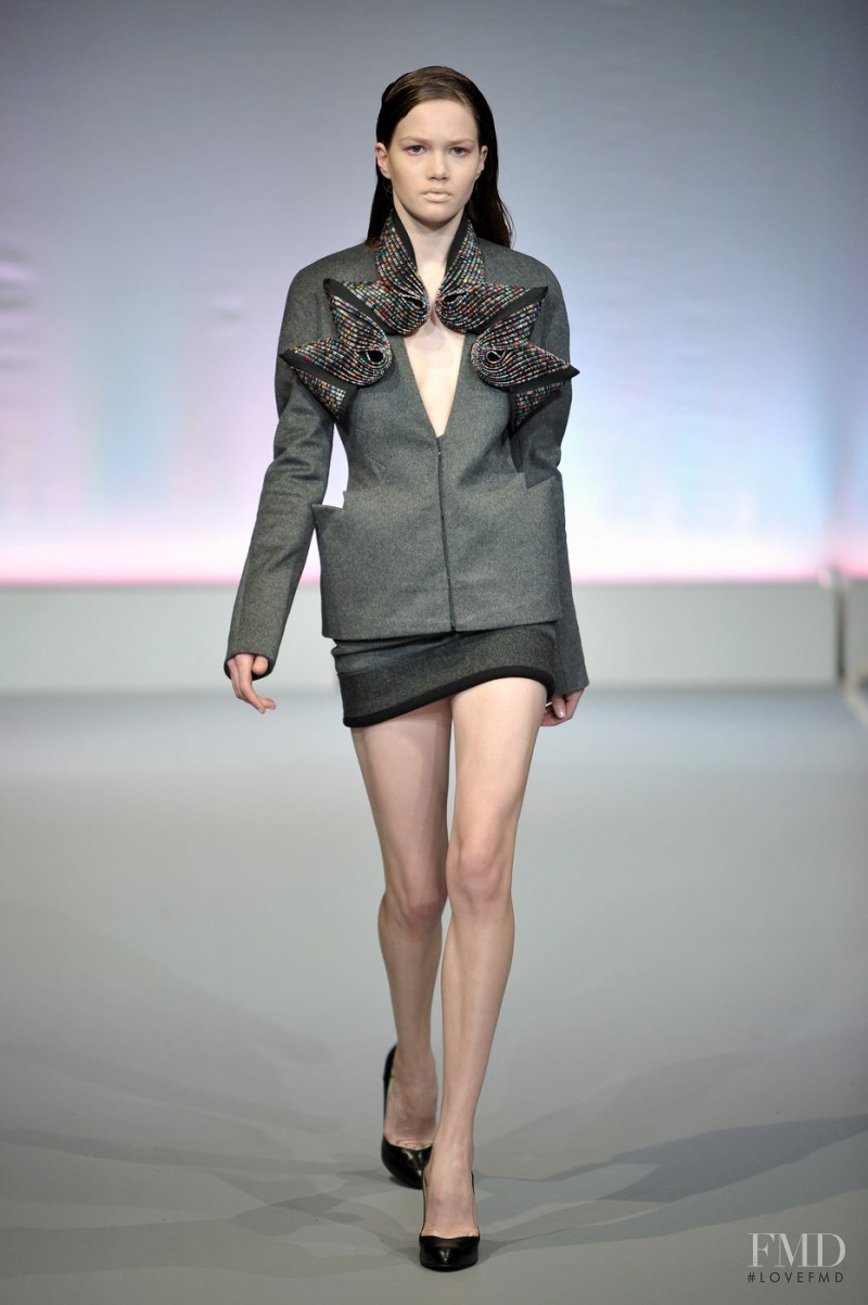 David Koma fashion show for Autumn/Winter 2010