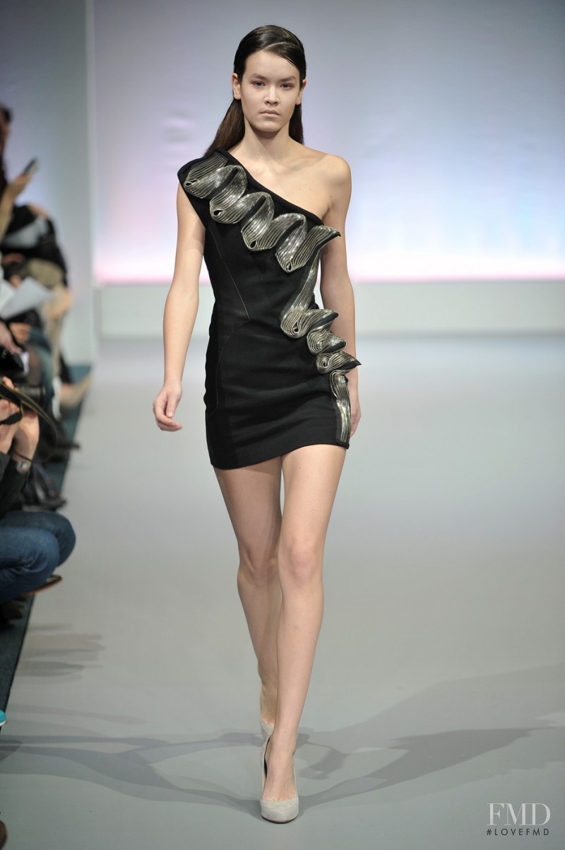 David Koma fashion show for Autumn/Winter 2010