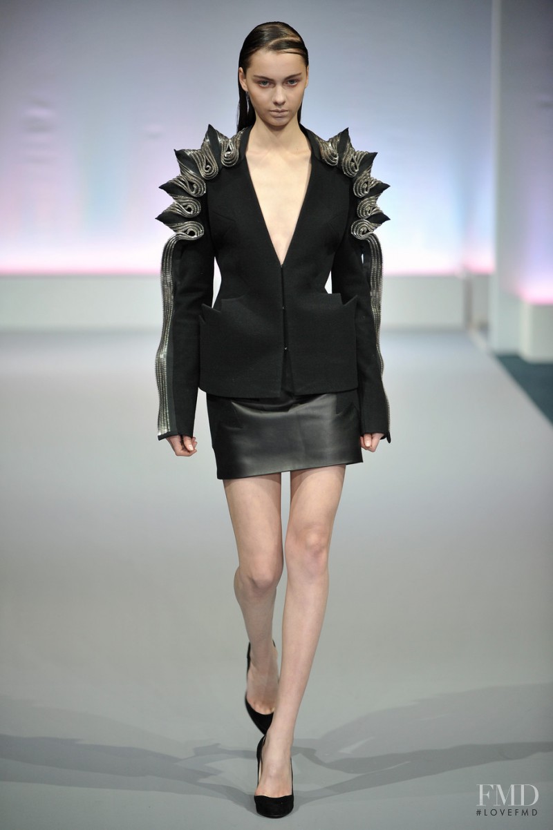 David Koma fashion show for Autumn/Winter 2010