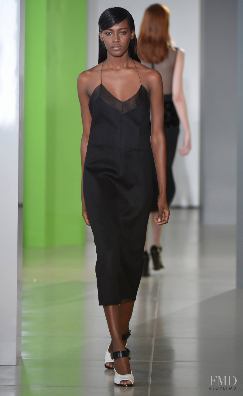 Tami Williams featured in  the Jil Sander fashion show for Autumn/Winter 2015