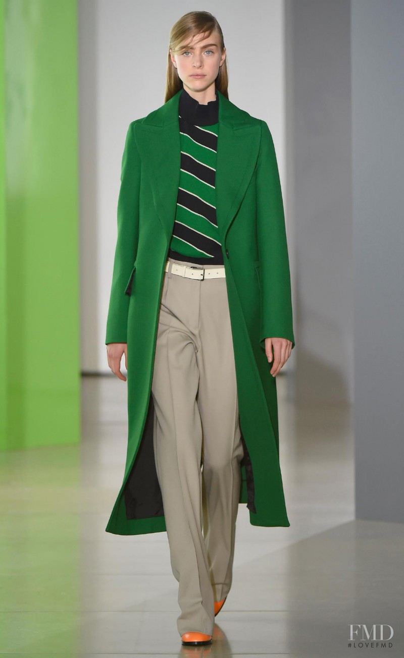Hedvig Palm featured in  the Jil Sander fashion show for Autumn/Winter 2015