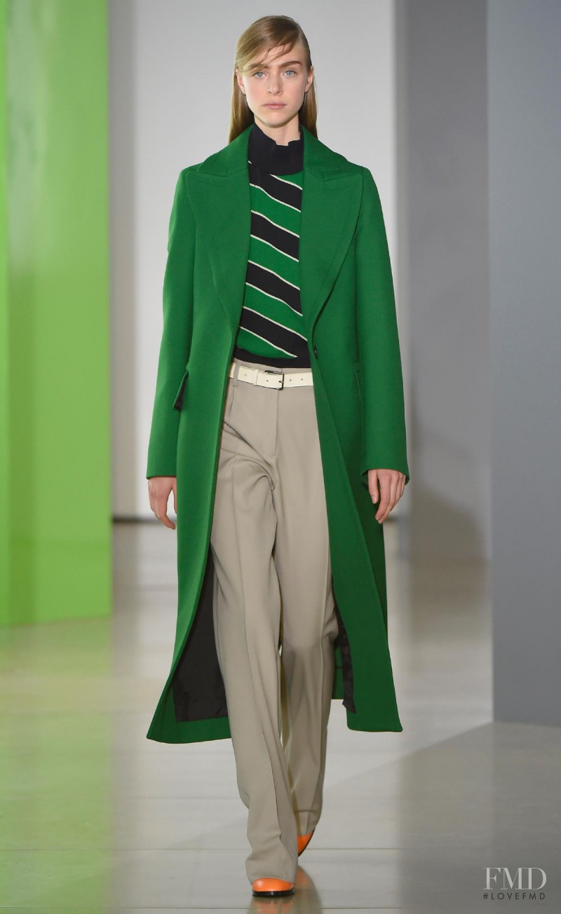 Hedvig Palm featured in  the Jil Sander fashion show for Autumn/Winter 2015