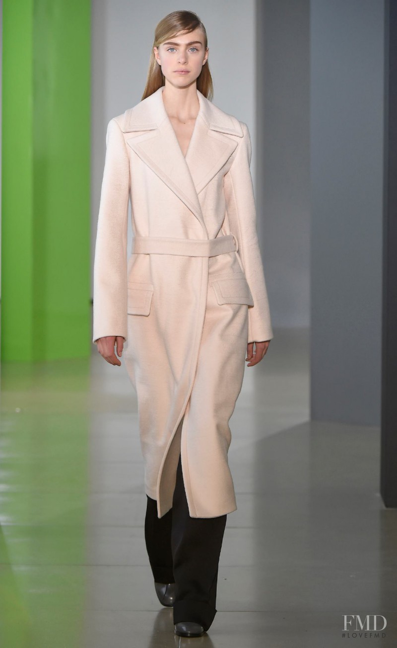 Hedvig Palm featured in  the Jil Sander fashion show for Autumn/Winter 2015