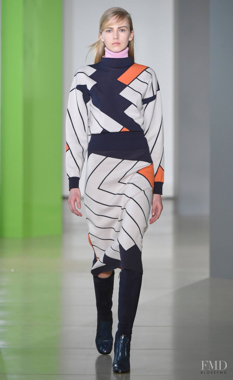 Paula Galecka featured in  the Jil Sander fashion show for Autumn/Winter 2015
