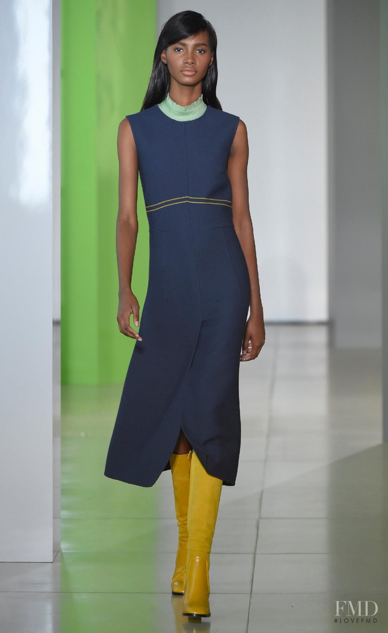 Tami Williams featured in  the Jil Sander fashion show for Autumn/Winter 2015