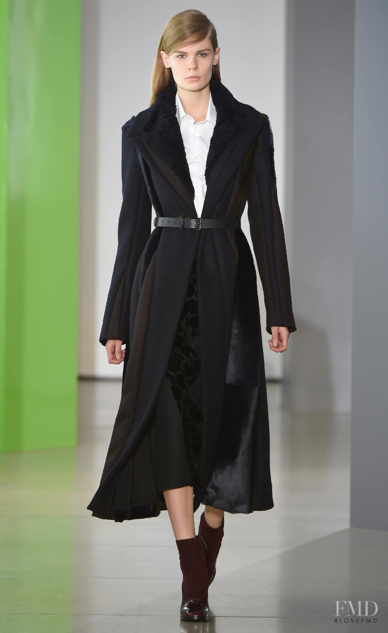 Alexandra Elizabeth Ljadov featured in  the Jil Sander fashion show for Autumn/Winter 2015