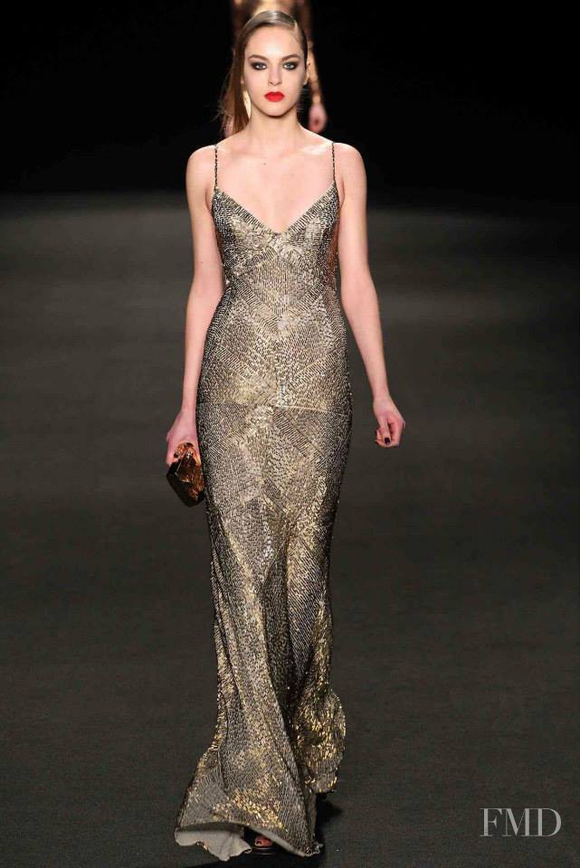 Monique Lhuillier fashion show for Autumn/Winter 2015