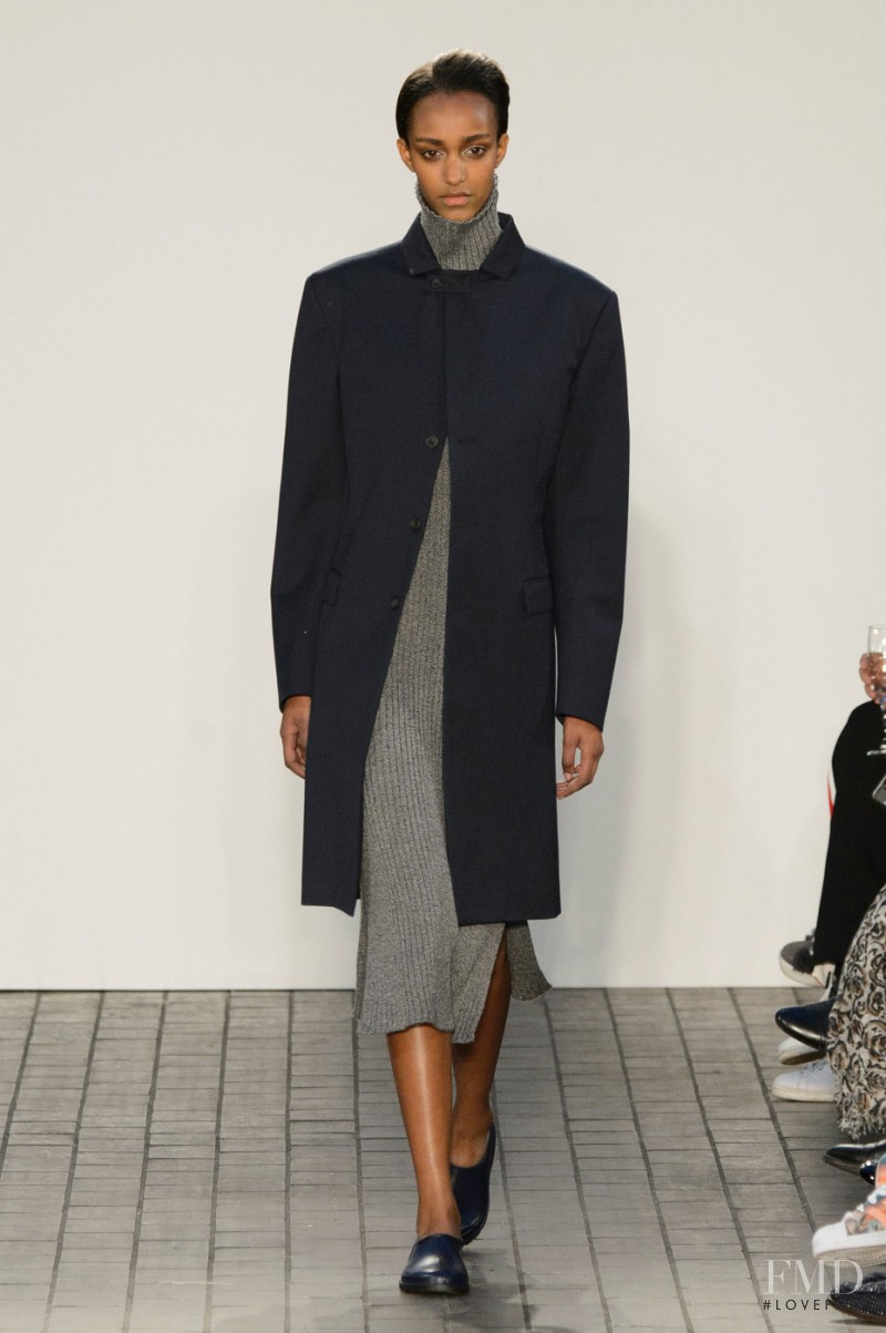 Muna Mahamed featured in  the 1205 fashion show for Autumn/Winter 2015