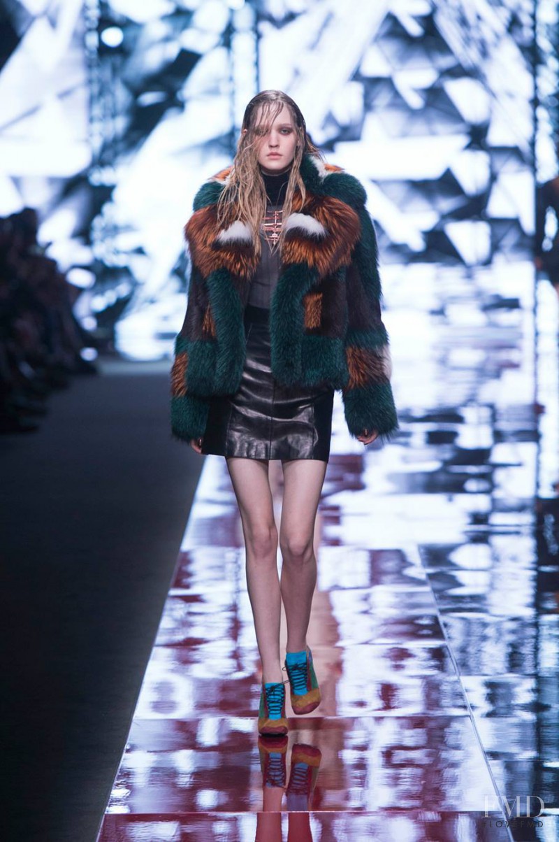Ivana Teklic featured in  the Just Cavalli fashion show for Autumn/Winter 2015