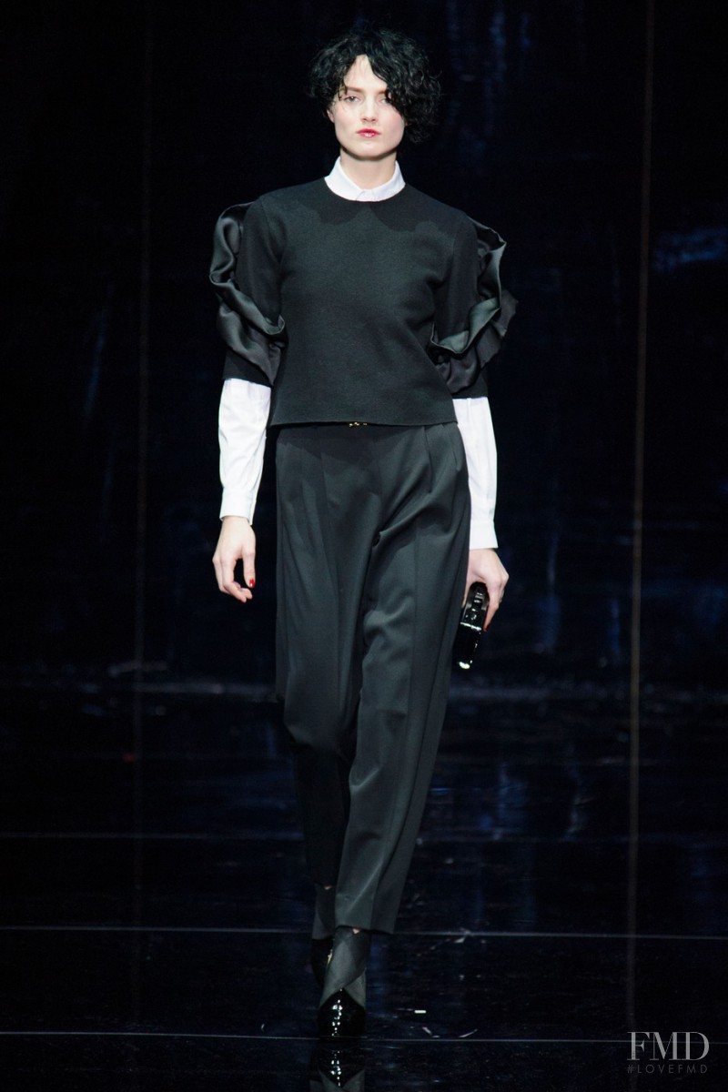 Emporio Armani fashion show for Autumn/Winter 2015