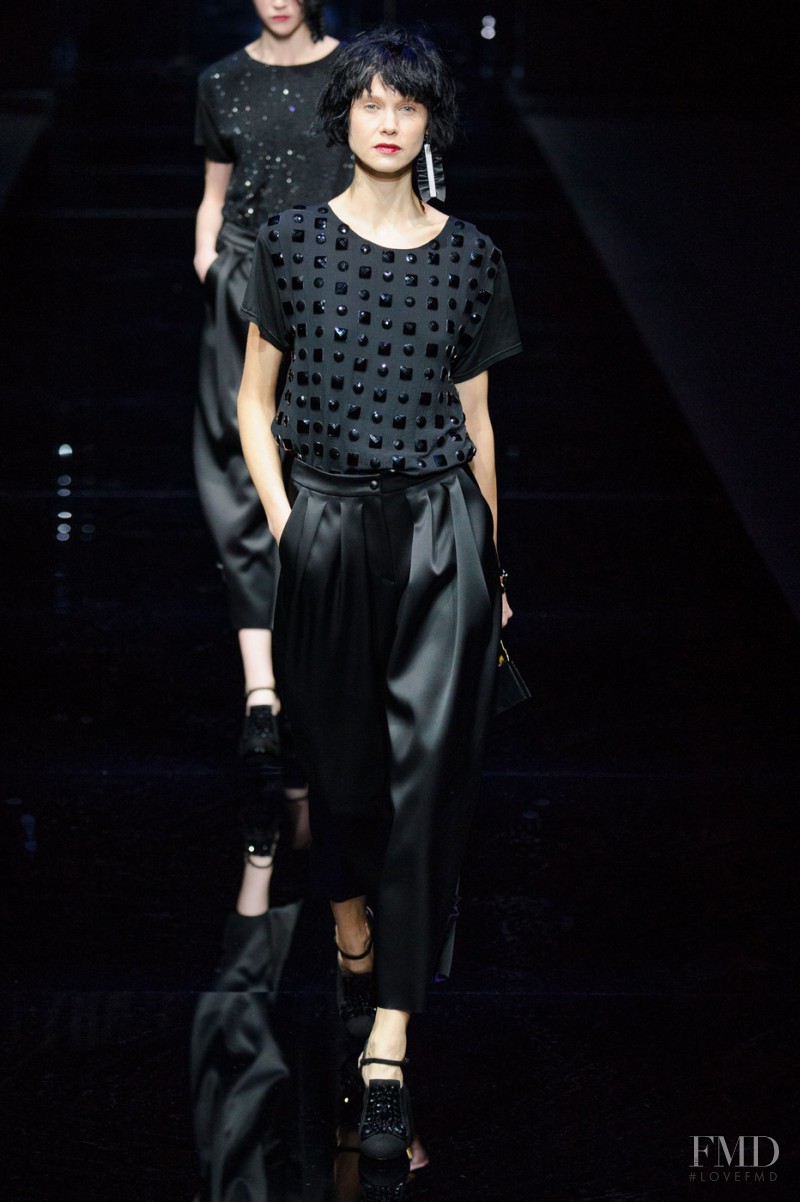 Emporio Armani fashion show for Autumn/Winter 2015