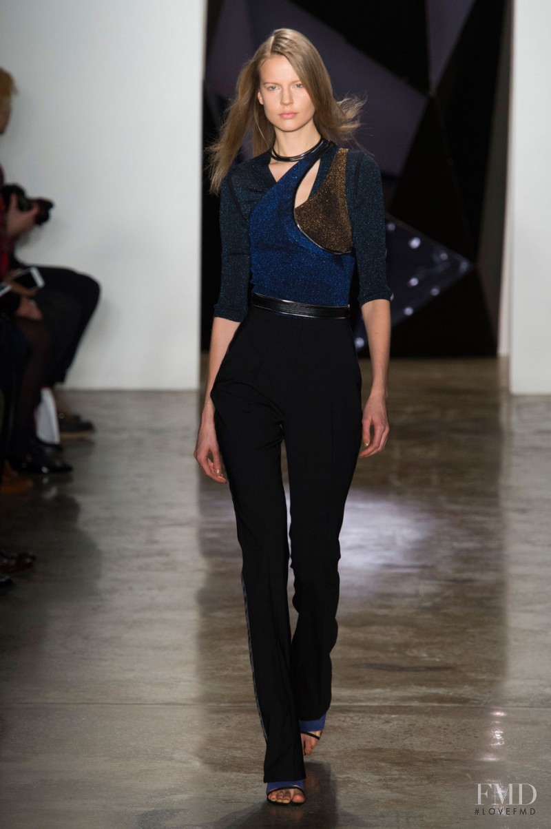 Elisabeth Erm featured in  the Ohne Titel fashion show for Autumn/Winter 2015