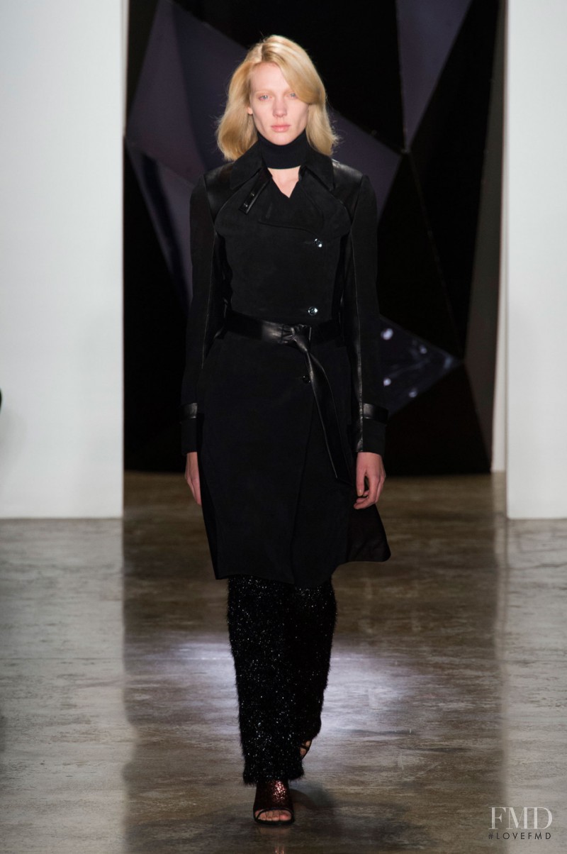Annely Bouma featured in  the Ohne Titel fashion show for Autumn/Winter 2015