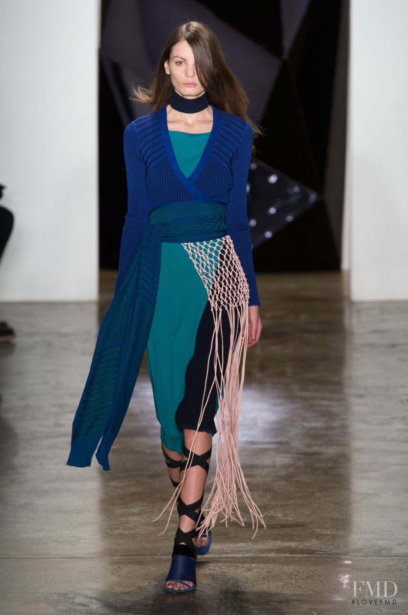 Audrey Nurit featured in  the Ohne Titel fashion show for Autumn/Winter 2015