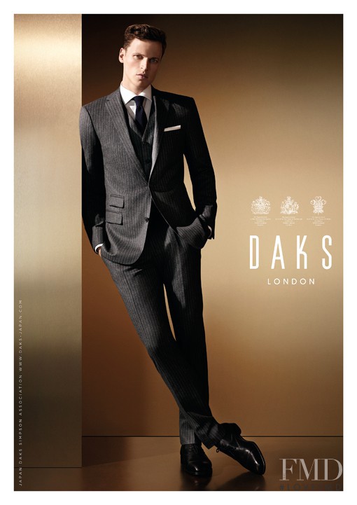 DAKS advertisement for Autumn/Winter 2013