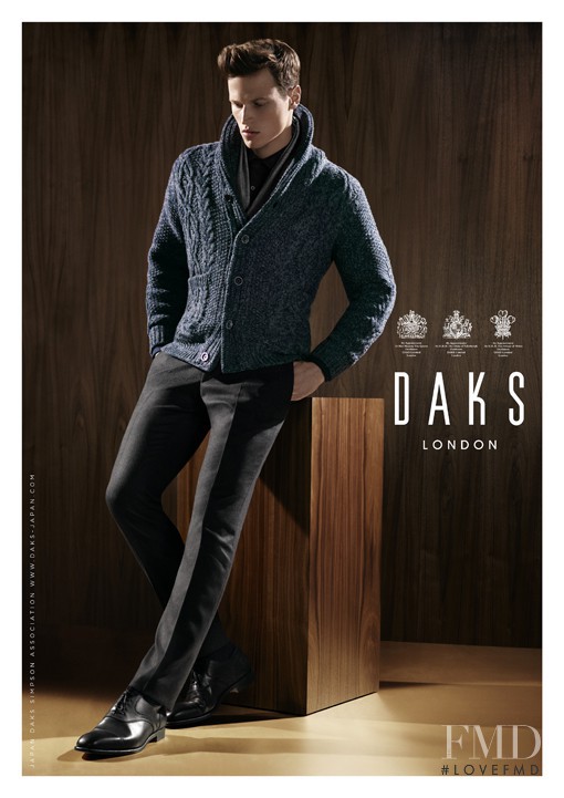 DAKS advertisement for Autumn/Winter 2013