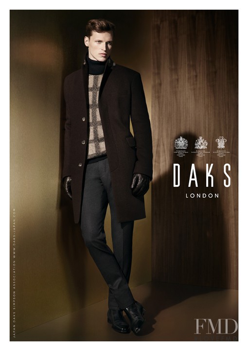 DAKS advertisement for Autumn/Winter 2013