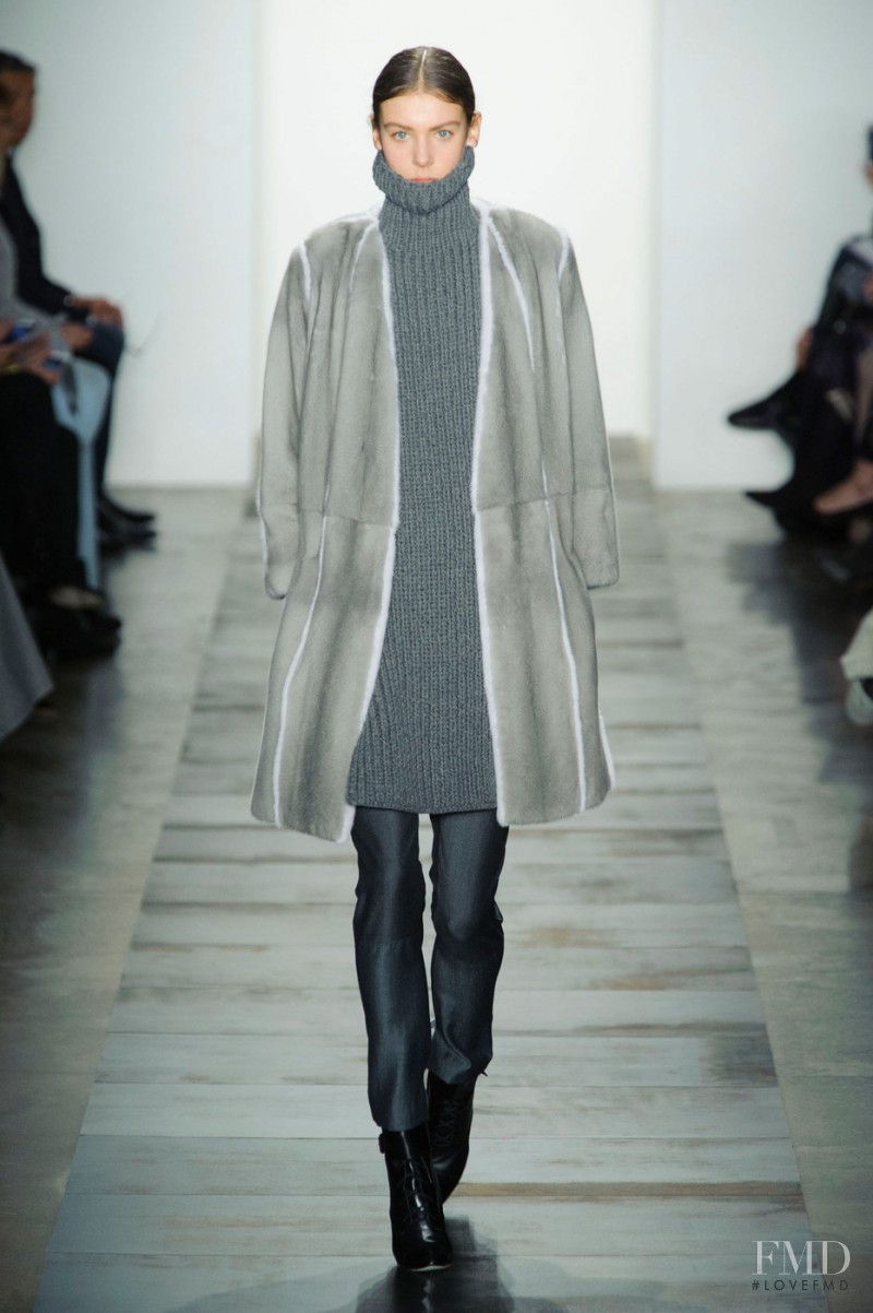 Phillipa Hemphrey featured in  the Wes Gordon fashion show for Autumn/Winter 2015