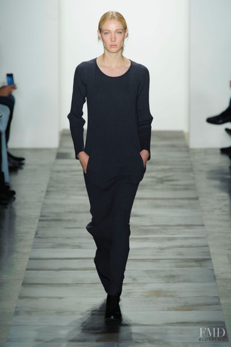 Annely Bouma featured in  the Wes Gordon fashion show for Autumn/Winter 2015