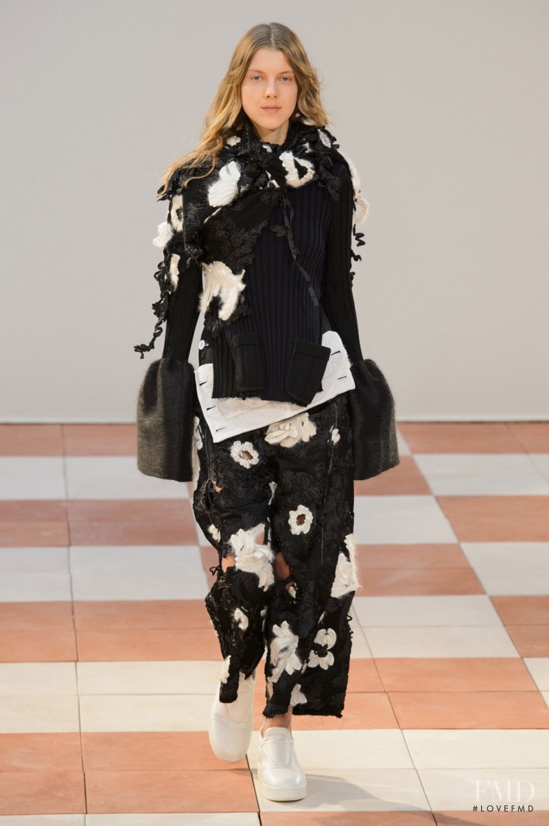 Ally Ertel featured in  the Celine fashion show for Autumn/Winter 2015