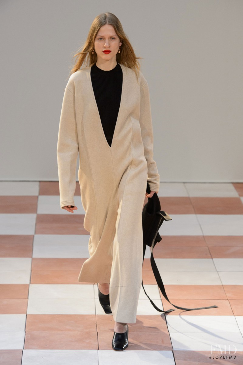 Laura Julie Schwab Holm featured in  the Celine fashion show for Autumn/Winter 2015