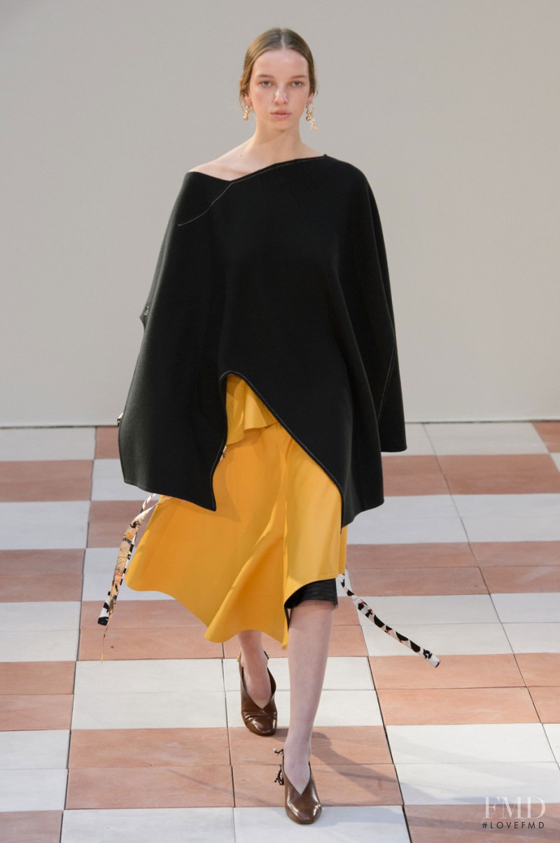 Jamilla Hoogenboom featured in  the Celine fashion show for Autumn/Winter 2015