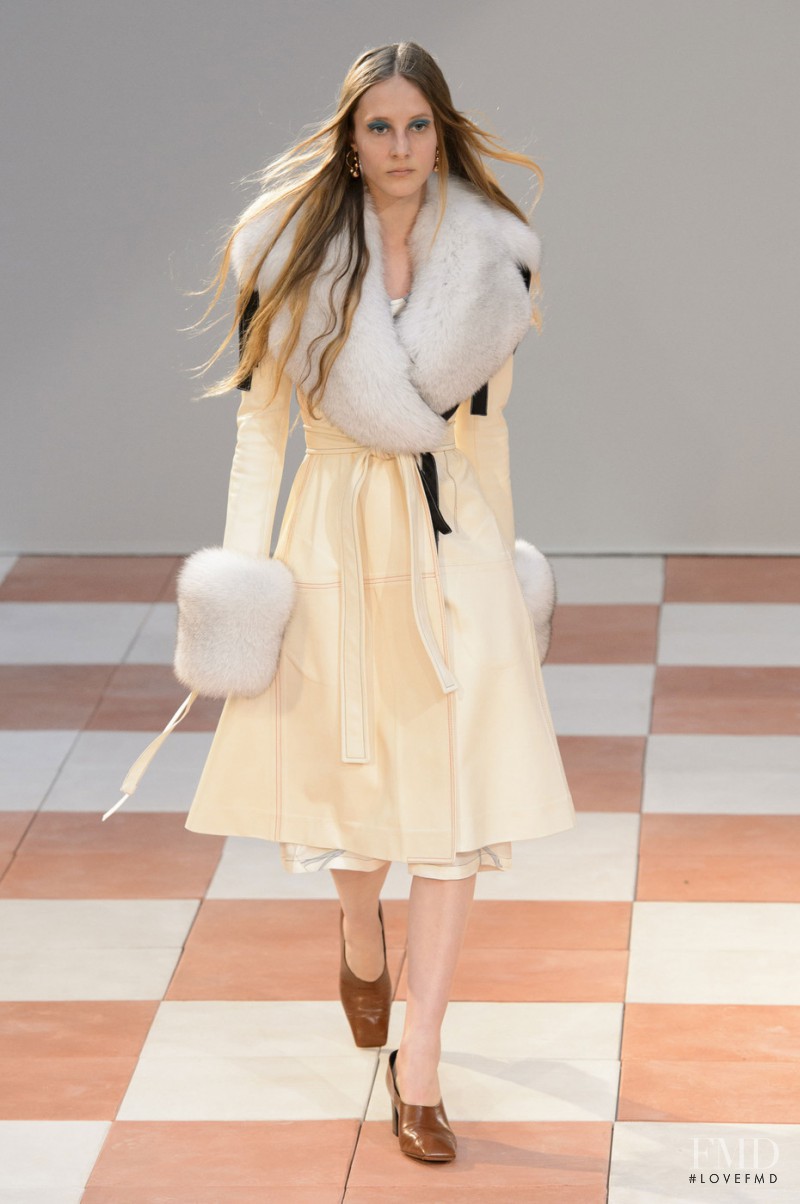 Olympia Campbell featured in  the Celine fashion show for Autumn/Winter 2015