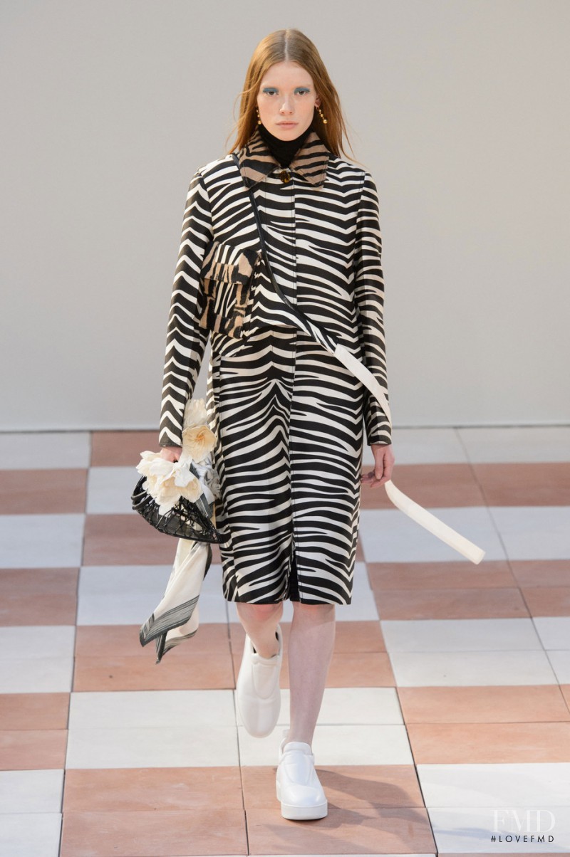 Julia Hafstrom featured in  the Celine fashion show for Autumn/Winter 2015