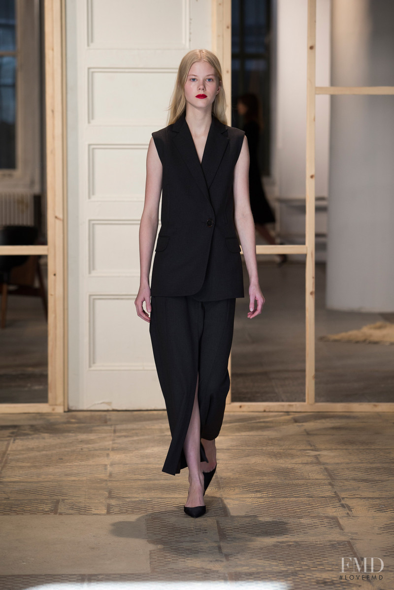Amalie Schmidt featured in  the Protagonist fashion show for Autumn/Winter 2015