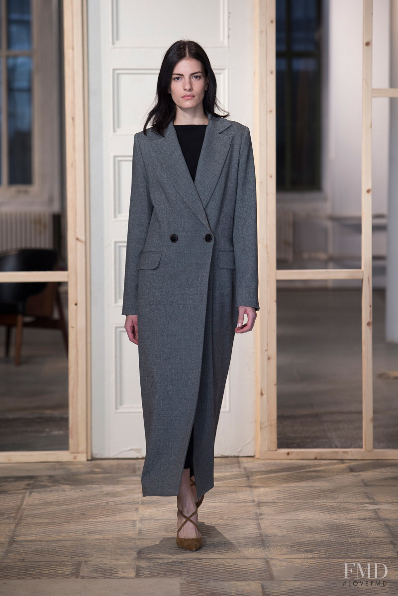 Rebecca Gobbi featured in  the Protagonist fashion show for Autumn/Winter 2015