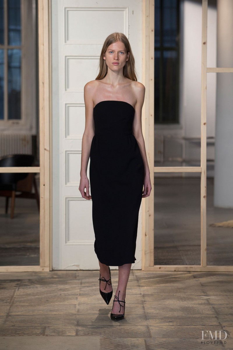 Laura Julie Schwab Holm featured in  the Protagonist fashion show for Autumn/Winter 2015