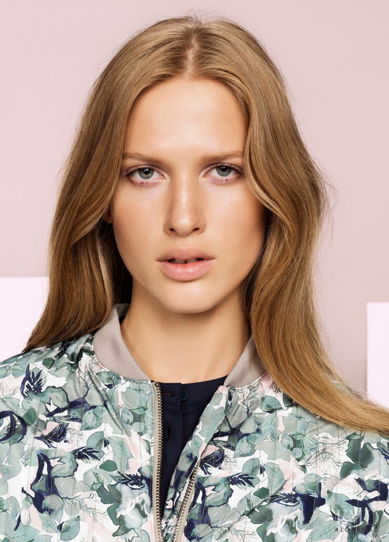 Laura Julie Schwab Holm featured in  the modström lookbook for Pre-Spring 2015