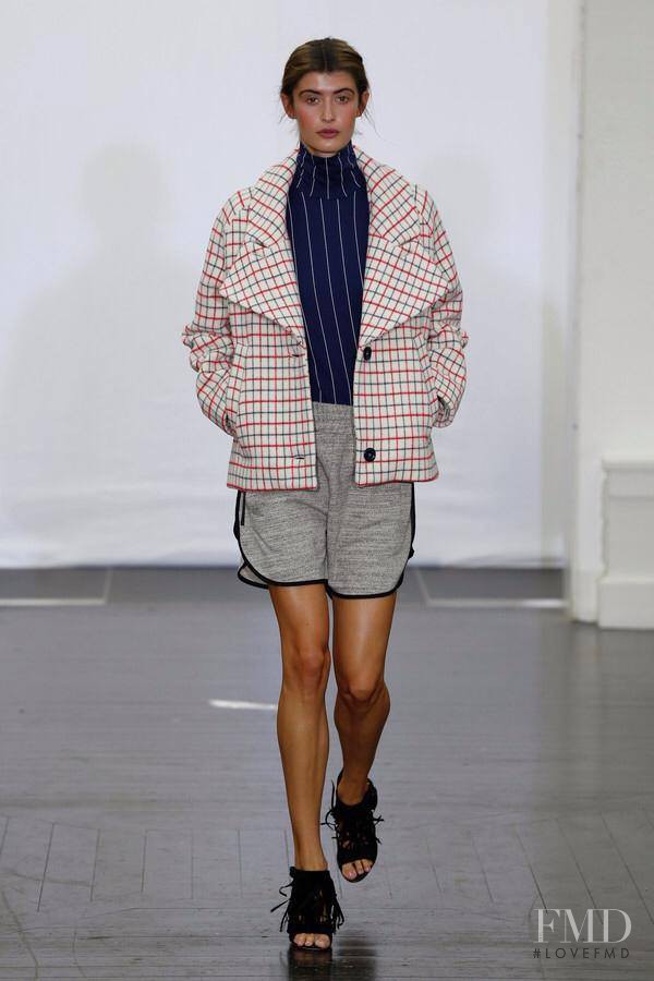 Augusta Beyer Larsen featured in  the Baum und Pferdgarten fashion show for Spring/Summer 2015